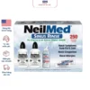 Bộ rửa mũi NeilMed Sinus Rinse gồm 2 bình rửa + 250 gói muối + 1 chai xịt mũi Neilmed - EDS Hàng Mỹ