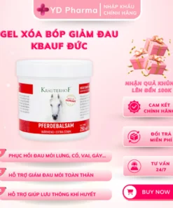 Alternative view of Gel Xoa Bóp Thảo Dược Ngựa ĐỨC Kbauf 250ml, Giảm Đau Phục Hồi Cơ - Xương - Khớp, Khớp Khoẻ Mạnh Bền Bỉ Dẻo Dai