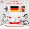 Gel Xoa Bóp Thảo Dược Ngựa ĐỨC Kbauf 250ml, Giảm Đau Phục Hồi Cơ - Xương - Khớp, Khớp Khoẻ Mạnh Bền Bỉ Dẻo Dai