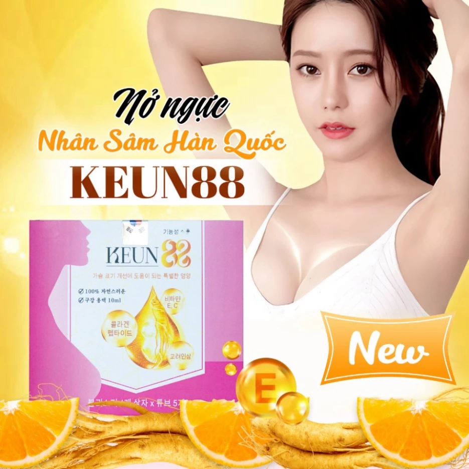 Tăng vòng 1 nhân sâm hàn quốc Keun88 ,nở ngực keun88 cung cấp các chất cần thiết kích thích tăng trường vòng 1 đầy đặn 17 nonguc1