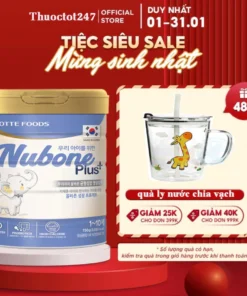 Sữa Nubone Plus+, Step 1, Step 2 750gr Sữa bột công thức giúp bé thông minh, sáng mắt, cao lớn nhanh