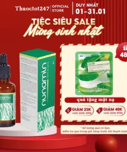 Nunamin Serum 15ML - Cho da Mụn cóc, Mụn cơm, Mắt cá chân, Chai chân, Mụn thịt, Mụn ruồi chiết suất từ thảo mộc Việt 4 nunamin1 1