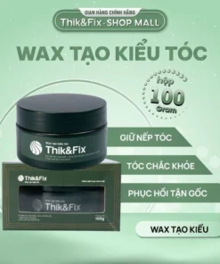 [HÀNG CHÍNH HÃNG] Sáp vuốt tóc thảo dược Thik&Fix (Lọ 100g) - Wax tạo kiểu, dưỡng tóc giảm gãy rụng