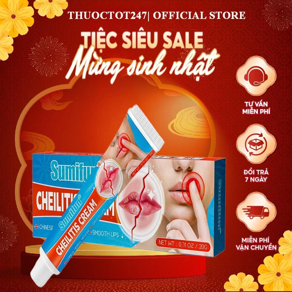 Kem bôi môi hạt FORDYCE SUMIFUN ITALY - dưỡng môi SUMIFUN ITALY cứu tinh cho đôi môi bị FORDYCE 20 sumi1