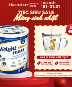 Alternative view of Sữa Tăng Cân Weight Mass Chính Hãng Hộp Lớn 720g