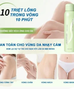 Kem tẩy lông Flowery Chính Hãng Xịt tẩy lông sạch bất chấp mọi loại lông nhanh gọn trong 10 phút 12 taylong4