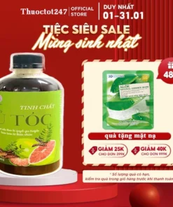 Tinh chất thảo mộc mọc tóc Mộc Nhan - Chai 500ml