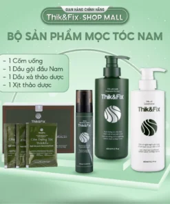 Alternative view of [HÀNG CHÍNH HÃNG] Bộ sản phẩm Thik&Fix hỗ trợ kích thích mọc tóc, phục hồi tóc hư tổn, ngăn ngừa tóc rụng