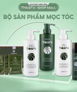 [HÀNG CHÍNH HÃNG] Bộ sản phẩm Thik&Fix hỗ trợ kích thích mọc tóc, phục hồi tóc hư tổn, ngăn ngừa tóc rụng