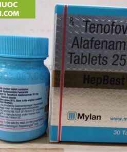 thuoc hepbest 25mg voi hoat chat tenofovir alafenamide dieu tri viem gan sieu vi b nha thuoc gan