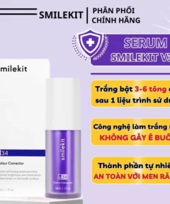 Serum làm trắng răng SmileKit V34, tinh chất làm trắng răng smilekit v34 - 30ml