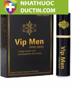 Chai xịt hỗ trợ cải thiện sinh lý nam Vip Men Delay Spray hộp 1 chai 10ml