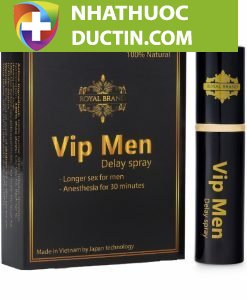 Chai xịt hỗ trợ cải thiện sinh lý nam Vip Men Delay Spray hộp 1 chai 10ml 6 vipmen