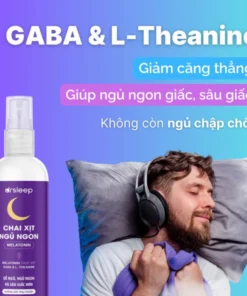 Melatonin - Xịt Ngủ Ngon Drsleep Hỗ Trợ Giấc Ngủ Tự Nhiên, Ngủ Ngon, Giảm Tình Trạng Mất Ngủ, Giảm Lo Âu 50ml 13 xitngu6