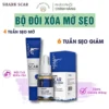 [Combo bộ 2sp] Kem và Serum Xoá Mờ Sẹo Shark Scar làm mờ sẹo Lồi, Sẹo Lõm, Sẹo Rỗ, Sẹo Thâm Lâu Năm