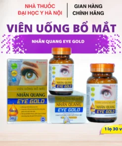 Viên Uống Bổ Mắt EYE GOLD Tăng Cường Thị Lực Mắt Chống Mỏi Mắt Cho Người Già Và Trẻ Em Japa Kids chính hãng