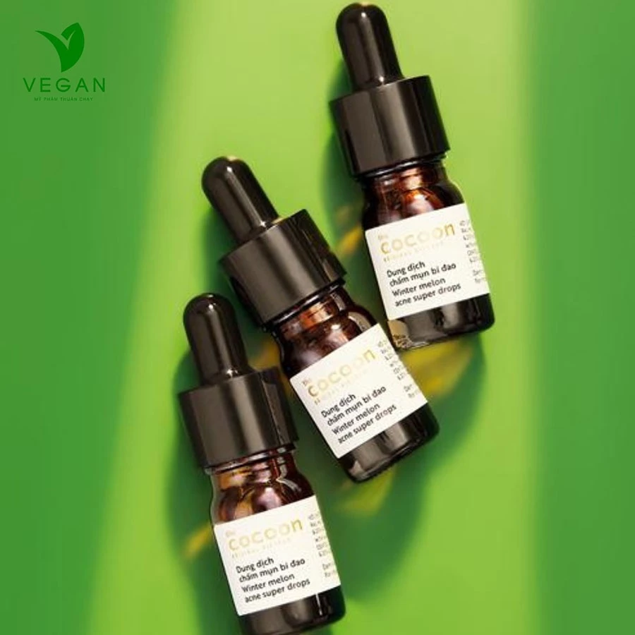 Dung dịch chấm mụn bí đao Cocoon 5ml 2 Dung dịch chấm mụn bí đao Cocoon 5ml - Ảnh 2