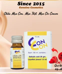Chấm Mụn Cơm, Mụn Thịt, Mụn Cóc Concon Thái Lan 15ml không gây đau rát để lại sẹo