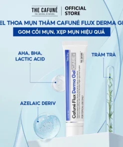 Gel Giảm Mụn Cafuné Flux Derma gel chấm mụn kem dưỡng trắng da Mờ Thâm sẹo Cafuné Essence 20g 12 gelgiam3