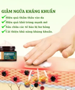 Alternative view of Kem Bôi Da Dứt Điểm Viêm Da Cơ Địa Nấm Ngứa, Hắc Lào, Tổ Đỉa, Ghẻ Nước Cực Kì Hiệu Quả