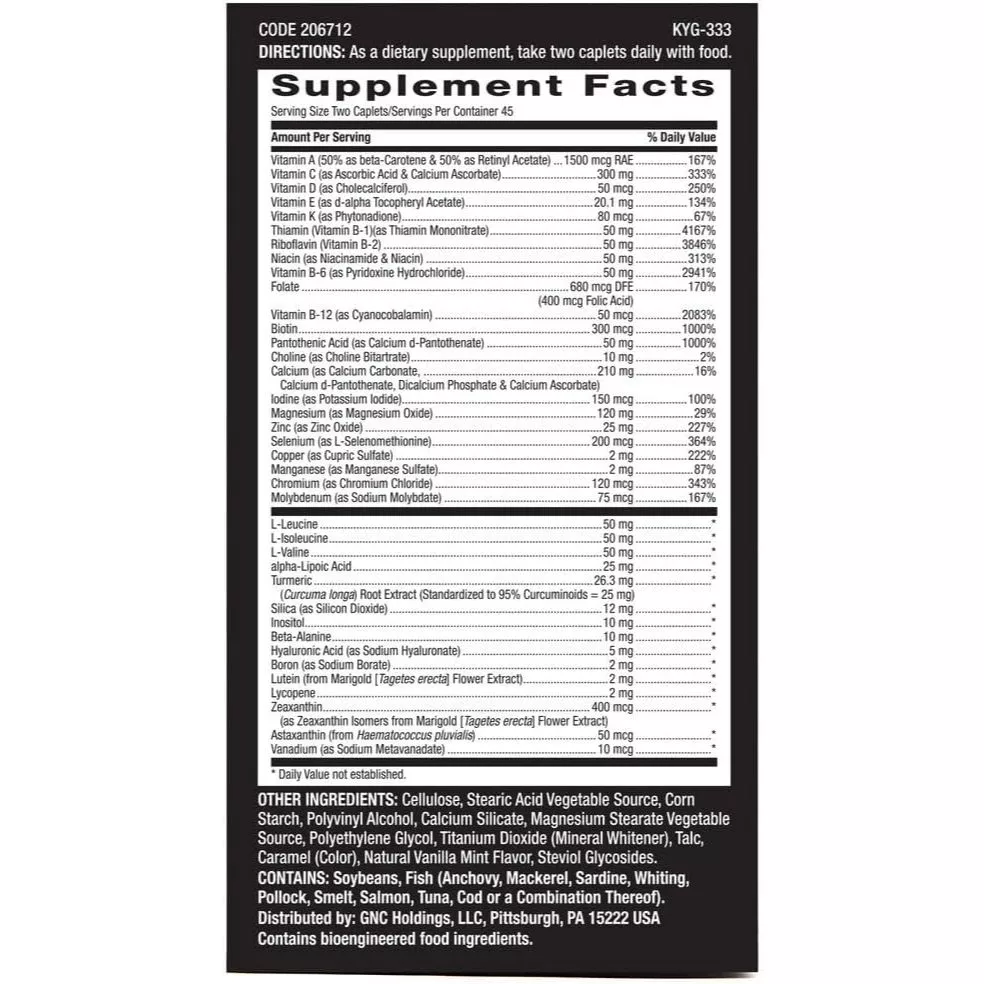 GNC Mega Men Sport - Viên uống cung cấp vitamin và khoáng chất giúp tăng cường cơ bắp 90 viên 5 GNC Mega Men Sport - Viên uống cung cấp vitamin và khoáng chất giúp tăng cường cơ bắp 90 viên - Ảnh 5