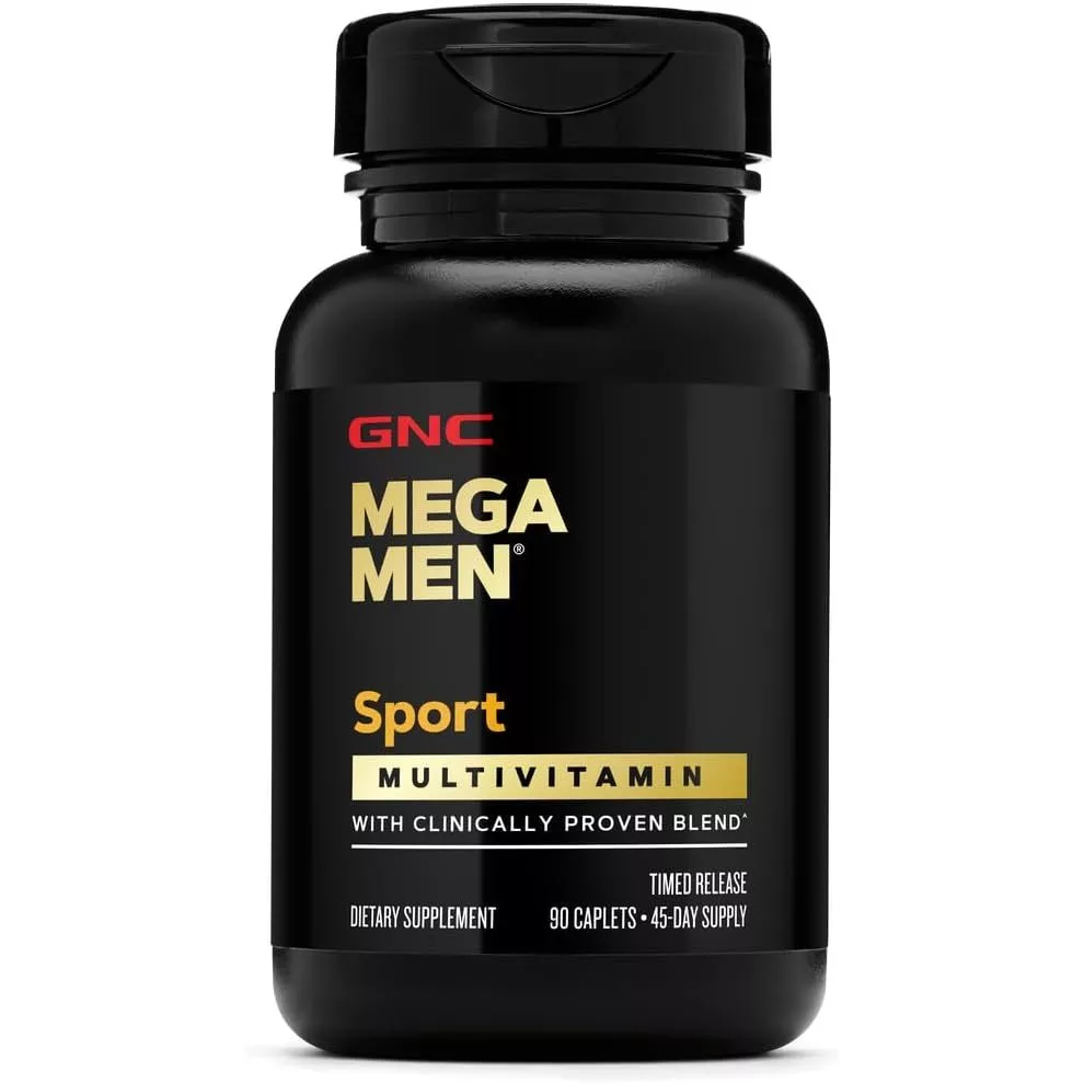 GNC Mega Men Sport - Viên uống cung cấp vitamin và khoáng chất giúp tăng cường cơ bắp 90 viên 1 GNC Mega Men Sport - Viên uống cung cấp vitamin và khoáng chất giúp tăng cường cơ bắp 90 viên