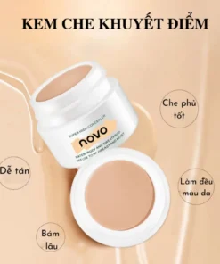 Alternative view of Kem Nền Che Khuyết Điểm Toàn Diện Chống Thấm Nước Che Phủ Toàn Diện Trang Điểm Chuyên Nghiệp NOVO