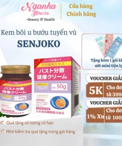 Alternative view of Kem Tan U Bướu Tuyến Vú Senjoko Nhật Bản 50g - Tan U Bướu, U Vú, Giảm Sưng Đau Hạch Nách, Ngực, U Xơ Tuyến Vú Lành Tính