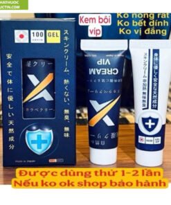 Kem Vip Nhật( chính hãng) dùng được 60-70 lần kéo dài sinh lý cho nam