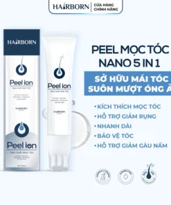 Alternative view of Lăn mọc tóc 5in1 HAIRBORN - Tinh chất HAIRBORN mọc tóc ion nano 2 chiều tuýp 60m