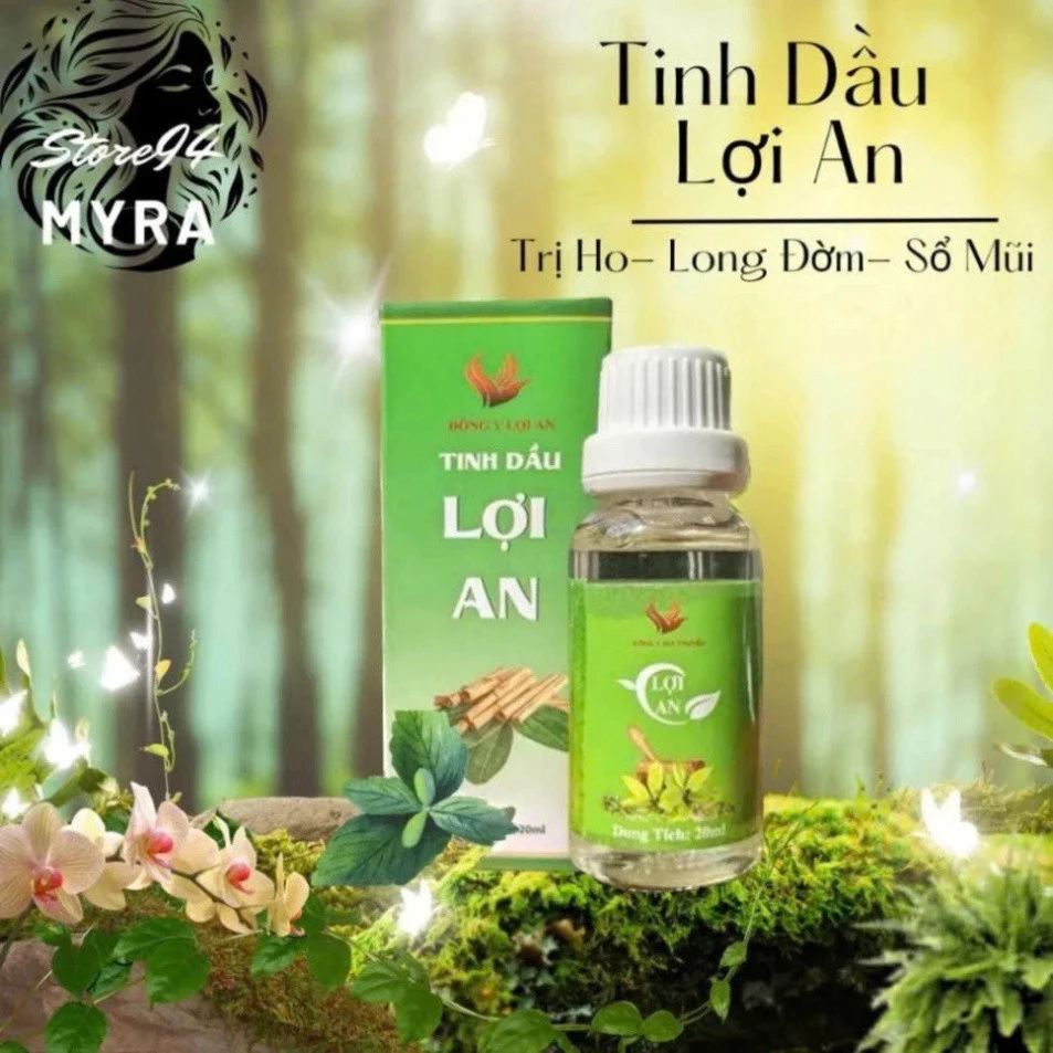 Tinh dầu Lợi An bôi ho - Giảm long đờm khò khè,sổ mũi cho trẻ 18 loian1