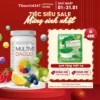 Viên uống bổ sung vitamin và khoáng chất MULTIVIT DAGLIG 180 viên