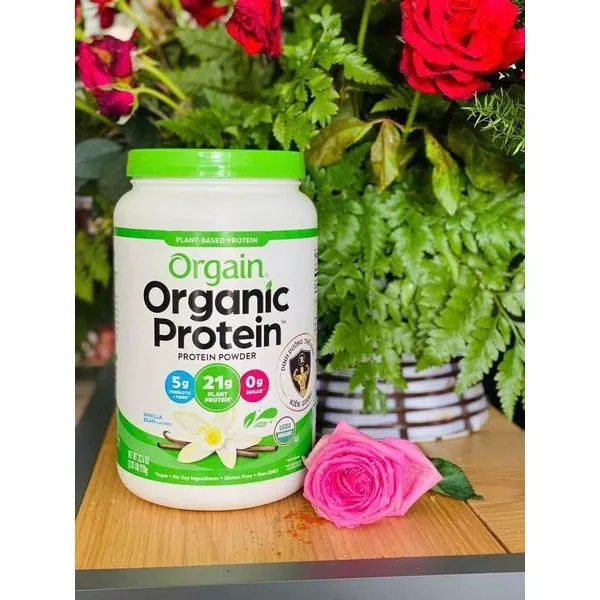 Hàng chuẩn Mỹ - Bột orgain Organic Protein 920g 11 socclola3