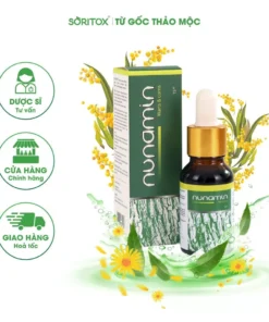 Tinh chất tẩy Mụn cơm, Mụn cóc, Mụn do HPV gây ra, Mắt cá, Chai chân chiết suất từ thảo mộc Việt - NUNAMIN SERUM 15ML