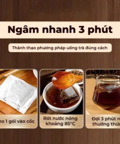 Alternative view of [Túi 30 gói trà] Trà dưỡng đen tóc Hắc Mộc - Trà Hắc Mộc đen tóc, đẹp da giải nhiệt, giảm gãy rụng tóc, chống lão hóa