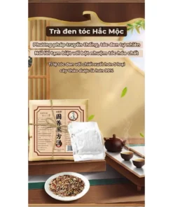 [Túi 30 gói trà] Trà dưỡng đen tóc Hắc Mộc - Trà Hắc Mộc đen tóc, đẹp da giải nhiệt, giảm gãy rụng tóc, chống lão hóa