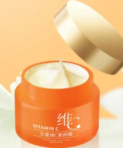 Alternative view of Kem Face Vitamin C, dưỡng trắng da, nâng tone, chống nắng hũ 50g