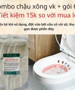 Thảo Dược Xông Kín - Thảo Mộc Nam Phú làm hồng, se khít, sạch sản dịch cho mẹ sau sinh tặng chậu xông