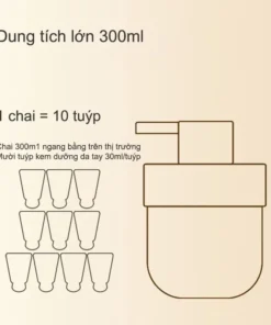 Alternative view of Kem Dưỡng Da Tay Jingchunmimi 300ml Chứa Vitamin E Cấp Ẩm, Mềm Mượt, Dưỡng Trắng Sáng Da Tay