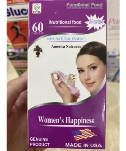 Alternative view of Viên uống giúp tăng cường chức năng sinh lý nữ và làm đẹp da WOMEN'S HAPPINESS nhập khẩu Mỹ