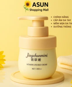 Kem Dưỡng Da Tay Jingchunmimi 300ml Chứa Vitamin E Cấp Ẩm, Mềm Mượt, Dưỡng Trắng Sáng Da Tay 12 daty1 1