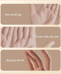 Kem Dưỡng Da Tay Jingchunmimi 300ml Chứa Vitamin E Cấp Ẩm, Mềm Mượt, Dưỡng Trắng Sáng Da Tay 16 daty6