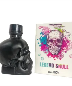 Chai hít tăng khoái cảm Popper Đầu Lâu Skull hương hoa mới 2024 Chai hít tăng khoái cảm Popper Đầu Lâu Skull hương hoa