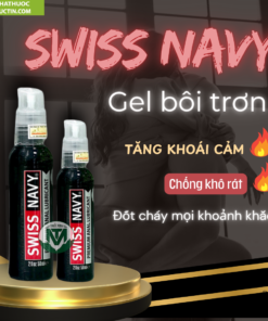 Gel Bôi Trơn Swiss Navy Premium 3in1 - Bôi Trơn Lâu, Không Nhờn Rít