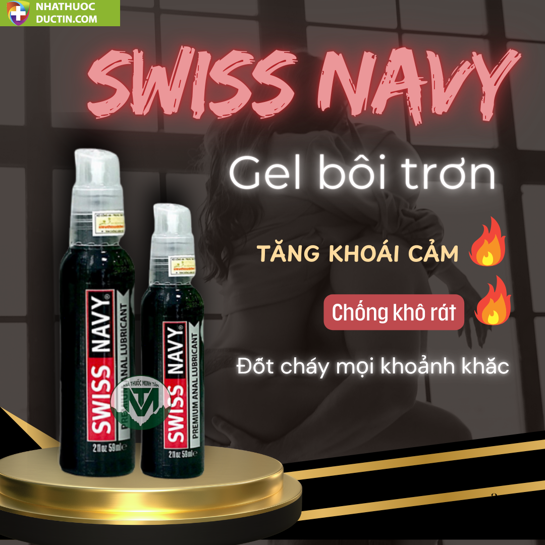 Gel Bôi Trơn Swiss Navy Premium 3in1 - Bôi Trơn Lâu, Không Nhờn Rít 2 gel boi tron cao cap swiss navy 59ml my chinh hang co tot khong