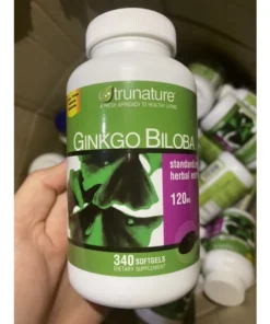 Viên uống bổ não Ginkgo biloba của Mỹ date mới