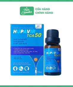 Alternative view of Dung dịch HUPAVIR TCA 50% Xanh chấm mụn sùi HPV, mụn cơm, mụn 10ml