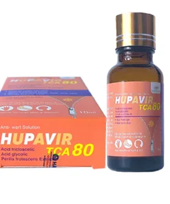 Dung dịch HUPAVIR TCA 80%, 50% chấm mụn sùi HPV, mụn cơm, mụn 10ml 15 huvit8