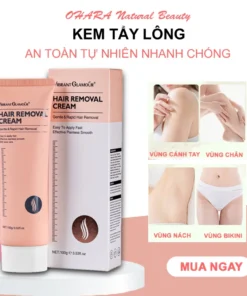 Kem Tẩy Lông Removal Cream Chính Hãng Tẩy Lông Không Đau Rát Toàn Thân Vùng Kín An Toàn Da Nhạy Cảm