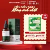 serum khổ qua, bột khổ qua mướp đắng Lim giảm mụn mờ thâm nám hiệu quả